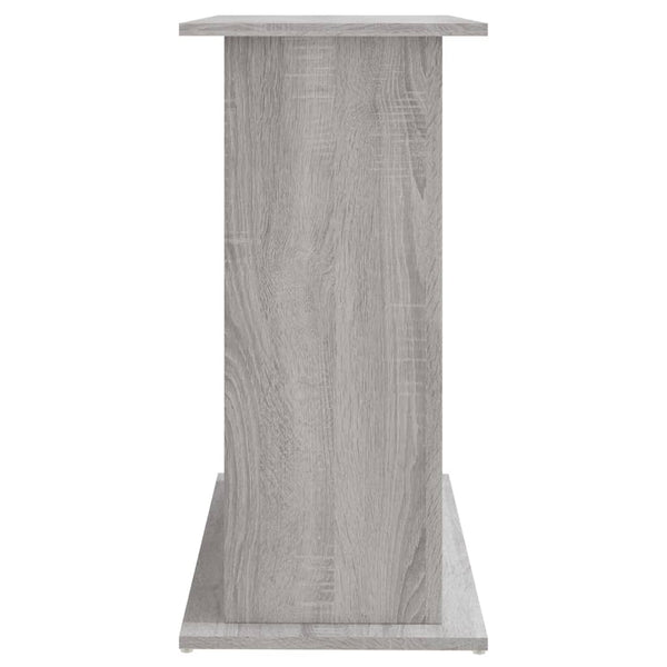 Grauer Aquarienschrank Omurbec 81x36x73cm (Holz)