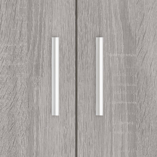 Grauer Aquarienschrank Omurbec 81x36x73cm (Holz)