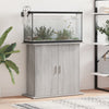 Grauer Aquarienschrank Omurbec 81x36x73cm (Holz)
