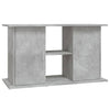 Aquariumunterschrank Omurbec 101x41x58 cm in Betongrau (Holz)