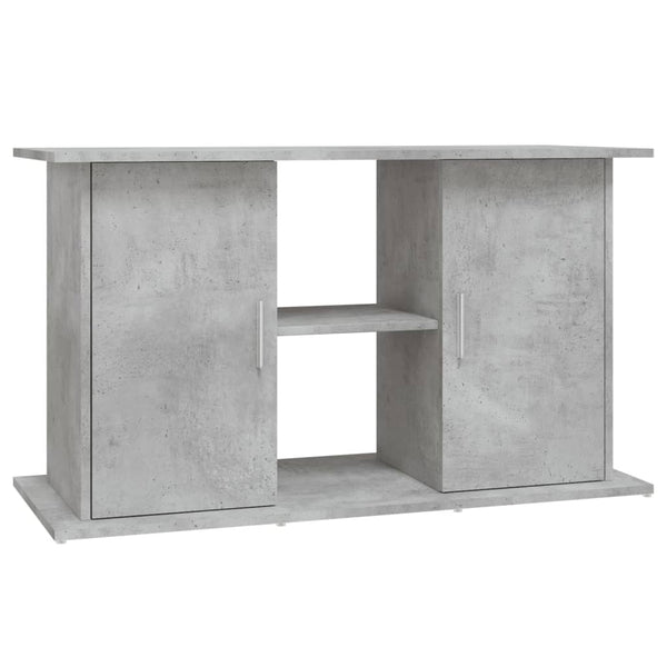 Aquariumunterschrank Omurbec 101x41x58 cm in Betongrau (Holz)