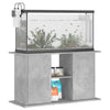 Aquariumunterschrank Omurbec 101x41x58 cm in Betongrau (Holz)