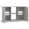 Aquariumunterschrank Omurbec 101x41x58 cm in Betongrau (Holz)