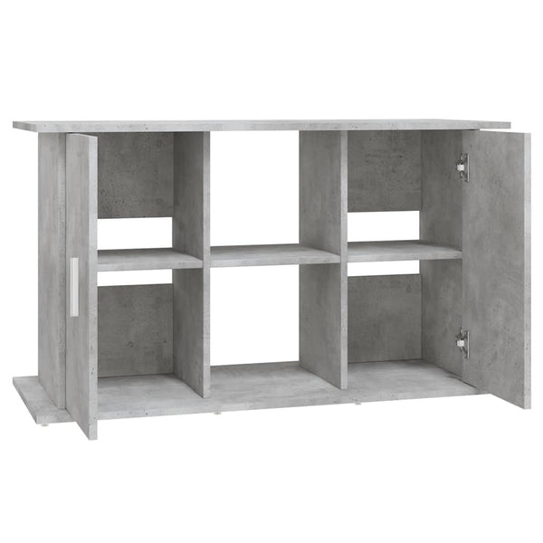 Aquariumunterschrank Omurbec 101x41x58 cm in Betongrau (Holz)