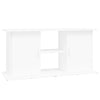 Weißer Aquarienunterschrank Omurbec 121x41x58cm (Holz)