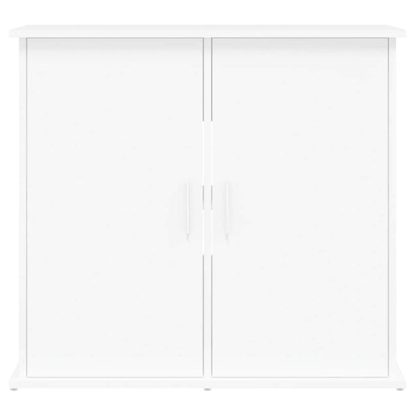 Weißer Aquarienunterschrank Varhelyi 81x36x73cm (Holz)