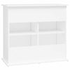 Weißer Aquarienunterschrank Varhelyi 81x36x73cm (Holz)