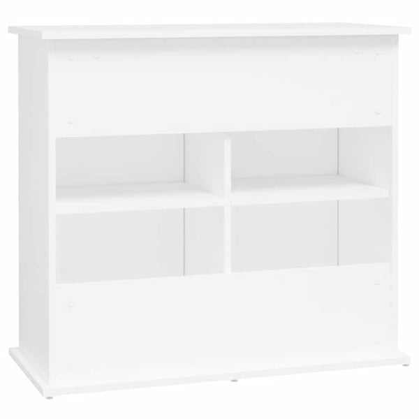 Weißer Aquarienunterschrank Varhelyi 81x36x73cm (Holz)