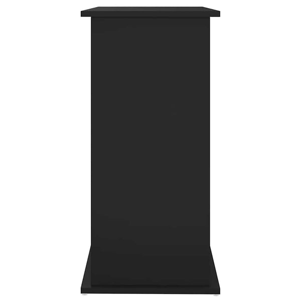 Schwarzer Aquariumunterschrank Varhelyi 81x36x73cm (Holz)