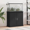 Schwarzer Aquariumunterschrank Varhelyi 81x36x73cm (Holz)