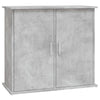 Betongrauer Aquarienunterschrank Varhelyi 81x36x73cm (Holz)