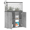 Betongrauer Aquarienunterschrank Varhelyi 81x36x73cm (Holz)