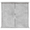 Betongrauer Aquarienunterschrank Varhelyi 81x36x73cm (Holz)