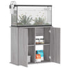 Aquariumunterschrank Varhelyi 81x36x73cm grau (Holz)