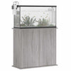 Aquariumunterschrank Varhelyi 81x36x73cm grau (Holz)