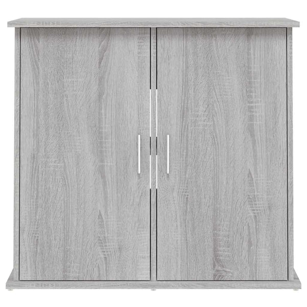Aquariumunterschrank Varhelyi 81x36x73cm grau (Holz)