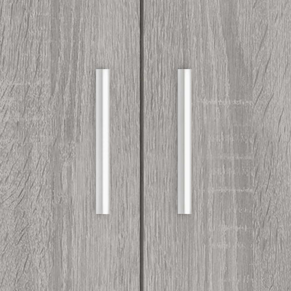 Aquariumunterschrank Varhelyi 81x36x73cm grau (Holz)