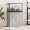 Aquariumunterschrank Varhelyi 81x36x73cm grau (Holz)