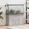 Grauer Aquarienunterschrank Varhelyi 101x41x58cm (Holz)