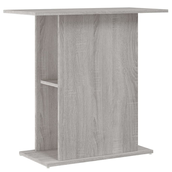 Harmaa akvaarioteline Lilah 75x36x72,5cm (puinen)
