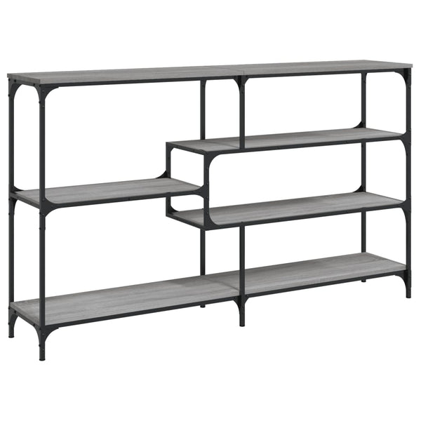 Grauer Konsolentisch Dionita 160x32x95cm (Holz)