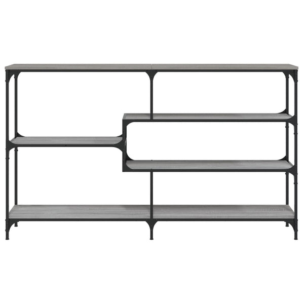 Grauer Konsolentisch Dionita 160x32x95cm (Holz)
