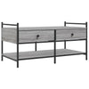 Grauer Couchtisch Artimina 99x50x50cm (Holz)