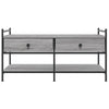 Grauer Couchtisch Artimina 99x50x50cm (Holz)