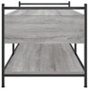 Grauer Couchtisch Artimina 99x50x50cm (Holz)