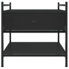 Schwarzer Couchtisch Artimina 50x50x50cm (Holz)