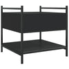 Schwarzer Couchtisch Artimina 50x50x50cm (Holz)