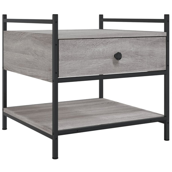 Couchtisch Artimina grau 50x50x50cm (Holz)