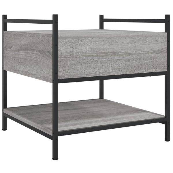Couchtisch Artimina grau 50x50x50cm (Holz)