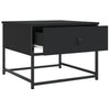 Schwarzer Couchtisch Nobie 51x51x40cm (Holz)