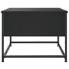 Schwarzer Couchtisch Nobie 51x51x40cm (Holz)