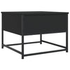 Schwarzer Couchtisch Nobie 51x51x40cm (Holz)