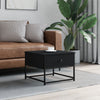 Schwarzer Couchtisch Nobie 51x51x40cm (Holz)