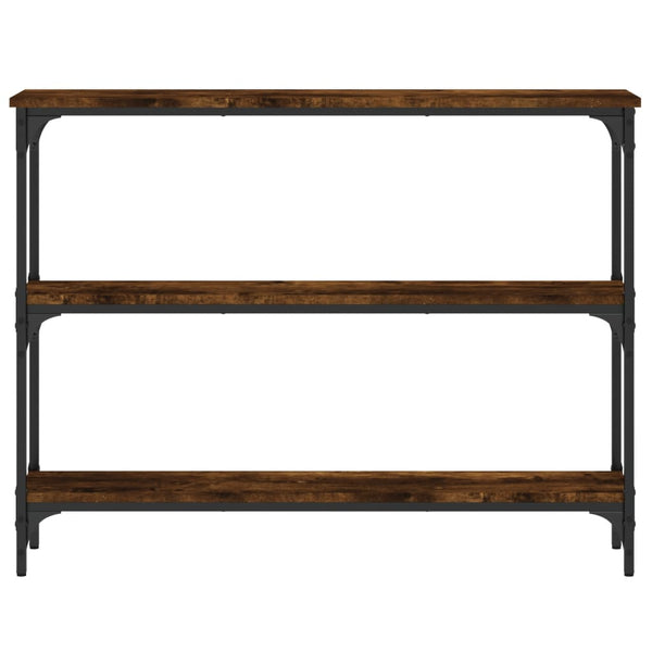 Konsole Ruxandari aus geräucherter Eiche 100x22,5x75cm (Holz)