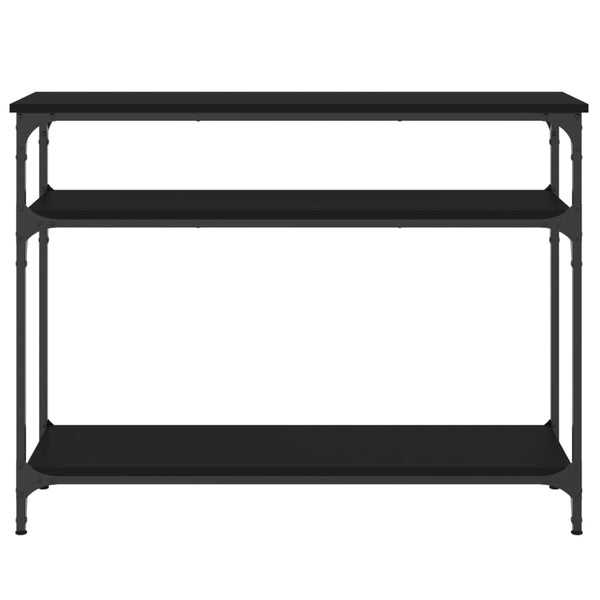 Schwarzer Konsolentisch Manolia 100x29x75cm (Holz)