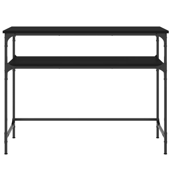 Schwarzer Konsolentisch Rupan 100x35,5x75cm (Holz)