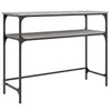Grauer Konsolentisch Rupan 100x35,5x75cm (Holz)