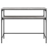 Grauer Konsolentisch Rupan 100x35,5x75cm (Holz)