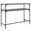 Grauer Konsolentisch Rupan 100x35,5x75cm (Holz)