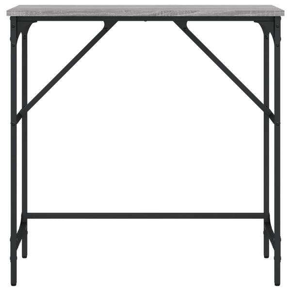 Harmaa konsolipöytä Lissie 75x32x75cm (puinen)