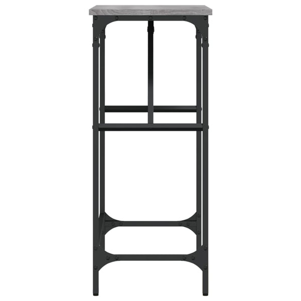 Harmaa konsolipöytä Lissie 75x32x75cm (puinen)