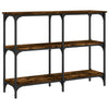 Konsole Esstisch Gros, geräucherte Eiche, 100x29x75cm (Holz)