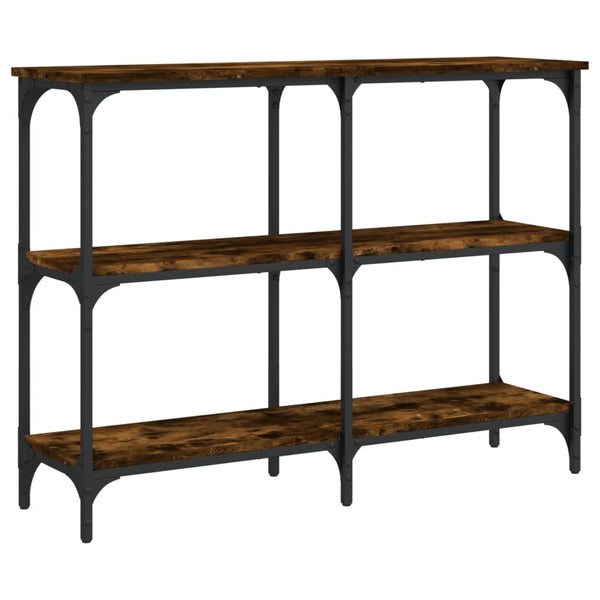 Konsole Esstisch Gros, geräucherte Eiche, 100x29x75cm (Holz)