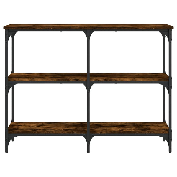 Konsole Esstisch Gros, geräucherte Eiche, 100x29x75cm (Holz)