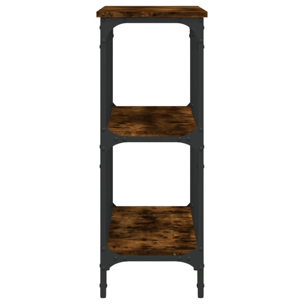 Konsole Esstisch Gros, geräucherte Eiche, 100x29x75cm (Holz)