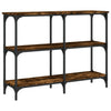 Konsole Esstisch Gros, geräucherte Eiche, 100x29x75cm (Holz)